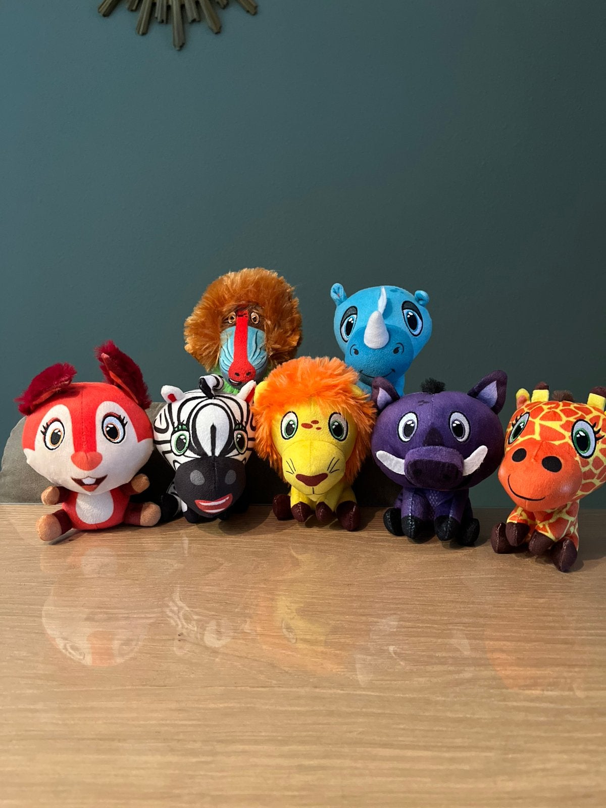 Leuke set dieren knuffeltjes, Ophalen of Verzenden, Zo goed als nieuw, Overige typen