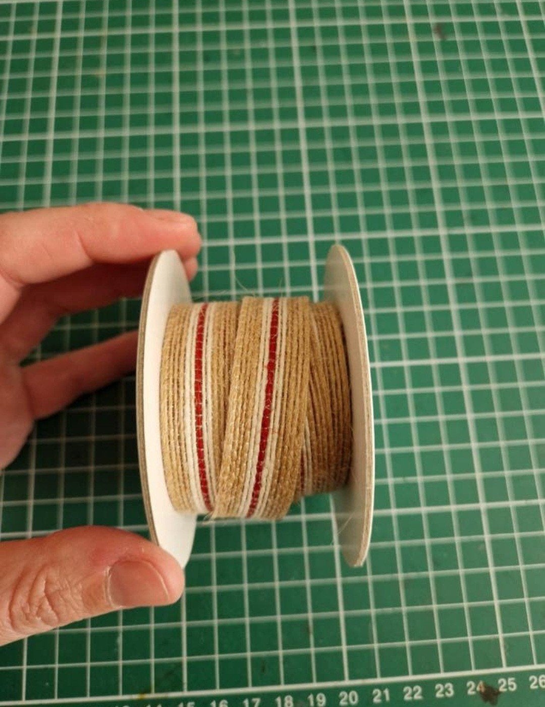 Stampin' Up! Striped Burlap Trim, Ophalen of Verzenden, Gebruikt, Overige thema's, Pons of Mal