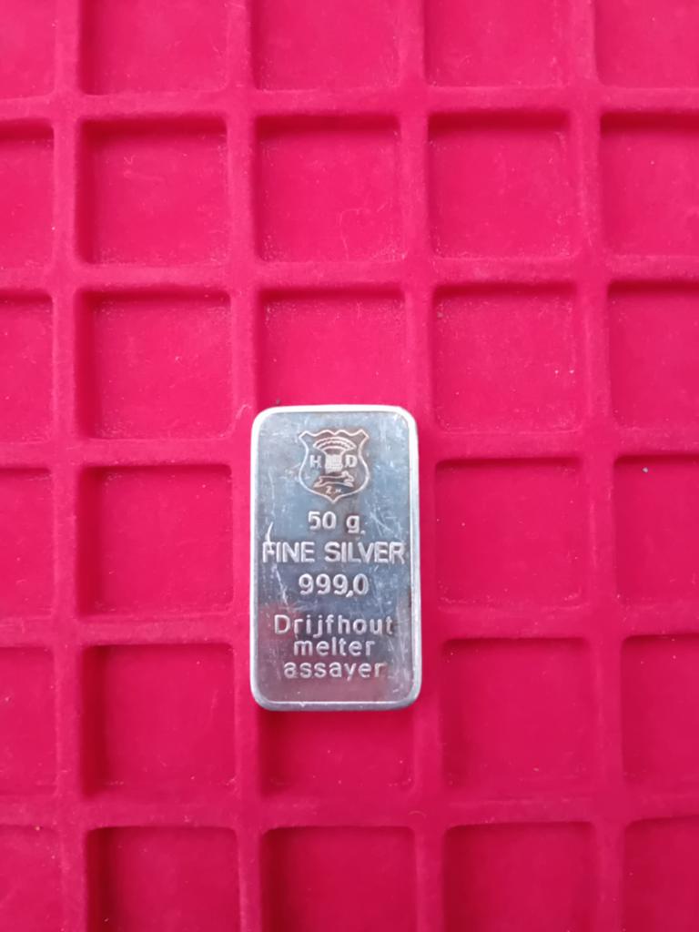 50 gram zilver drijfhout!, Postzegels en Munten, Edelmetalen en Baren, Ophalen of Verzenden, Zilver