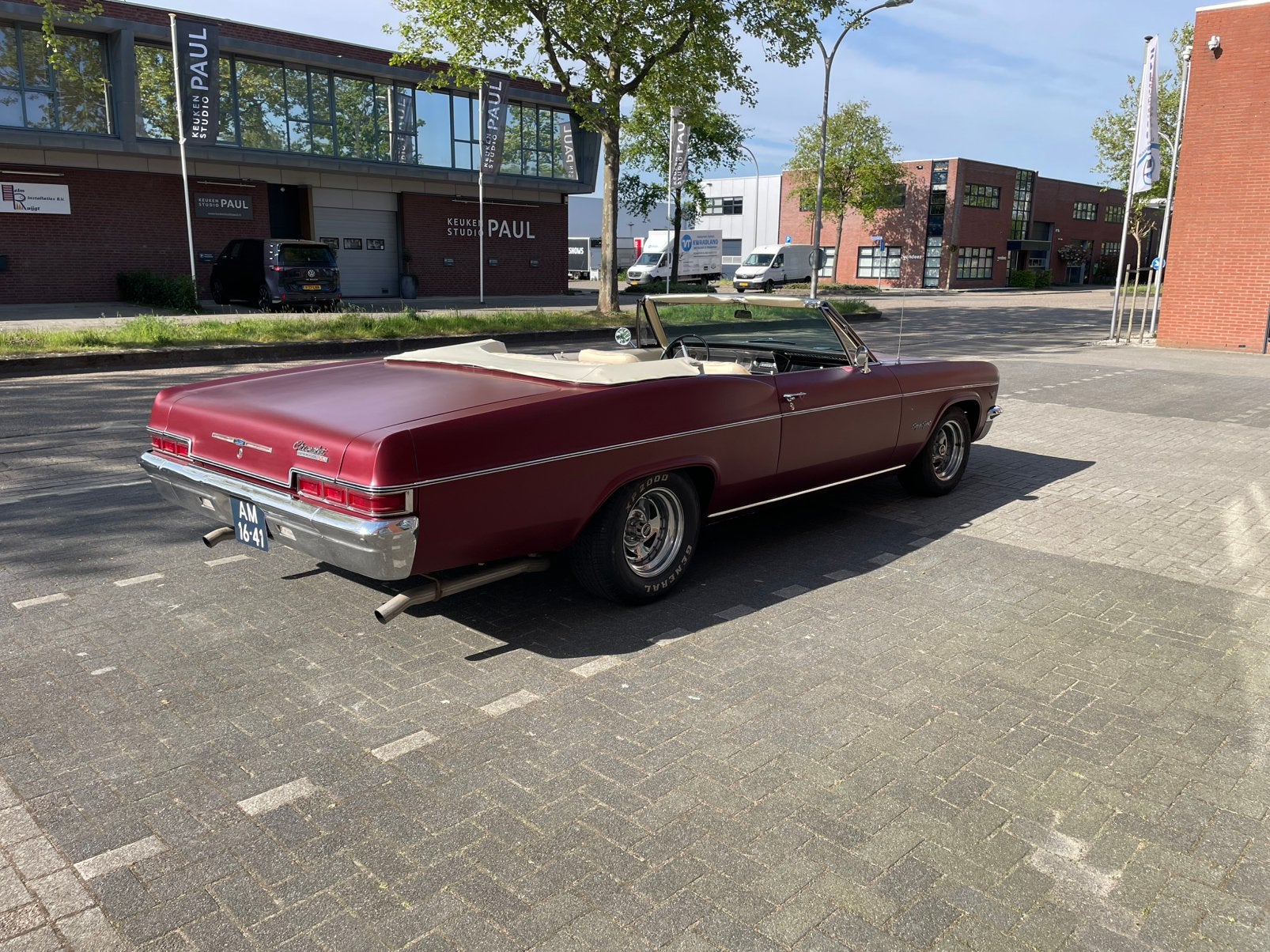 Chevrolet Impala ss 1966 convertible/cabrio elektr. kap glas, foto 6