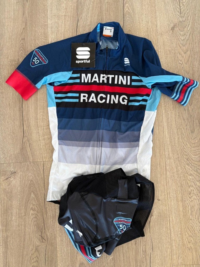 Sportful wielershirt & bibshort - Martini Racing - S (nieuw), Sportful, Nieuw, Kinderen, Bovenkleding