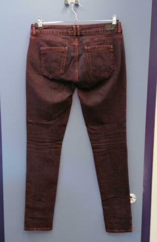 Costes bordeaux jeans model: Biker skinny mt 32 (L) nr 36320, ., Ophalen of Verzenden, Zo goed als nieuw, W30 - W32 (confectie 38/40)