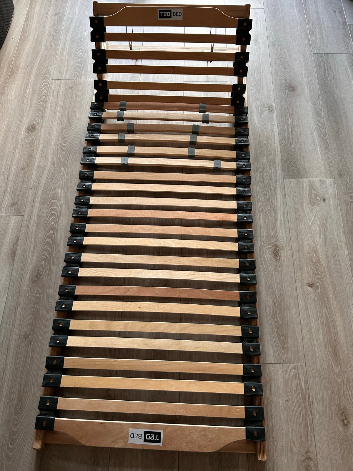 Lattenbodems 80x200 cm verstelbaar - 2 stuks (zgan), Verstelbaar, Eenpersoons, Ophalen of Verzenden, Zo goed als nieuw