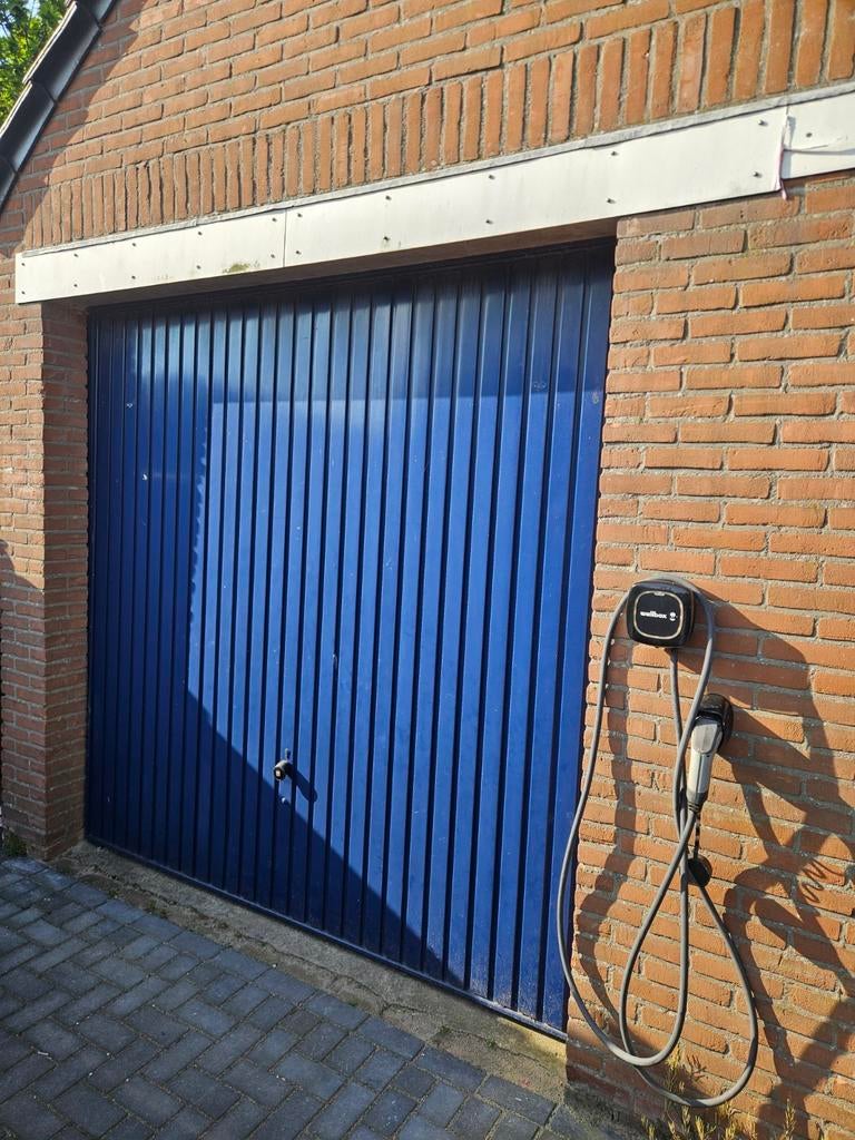 Nette garage deur overheaddeur 250x250 cm met automaat, Doe-het-zelf en Verbouw, Deuren en Horren, Gebruikt, Garagedeur, Ophalen of Verzenden