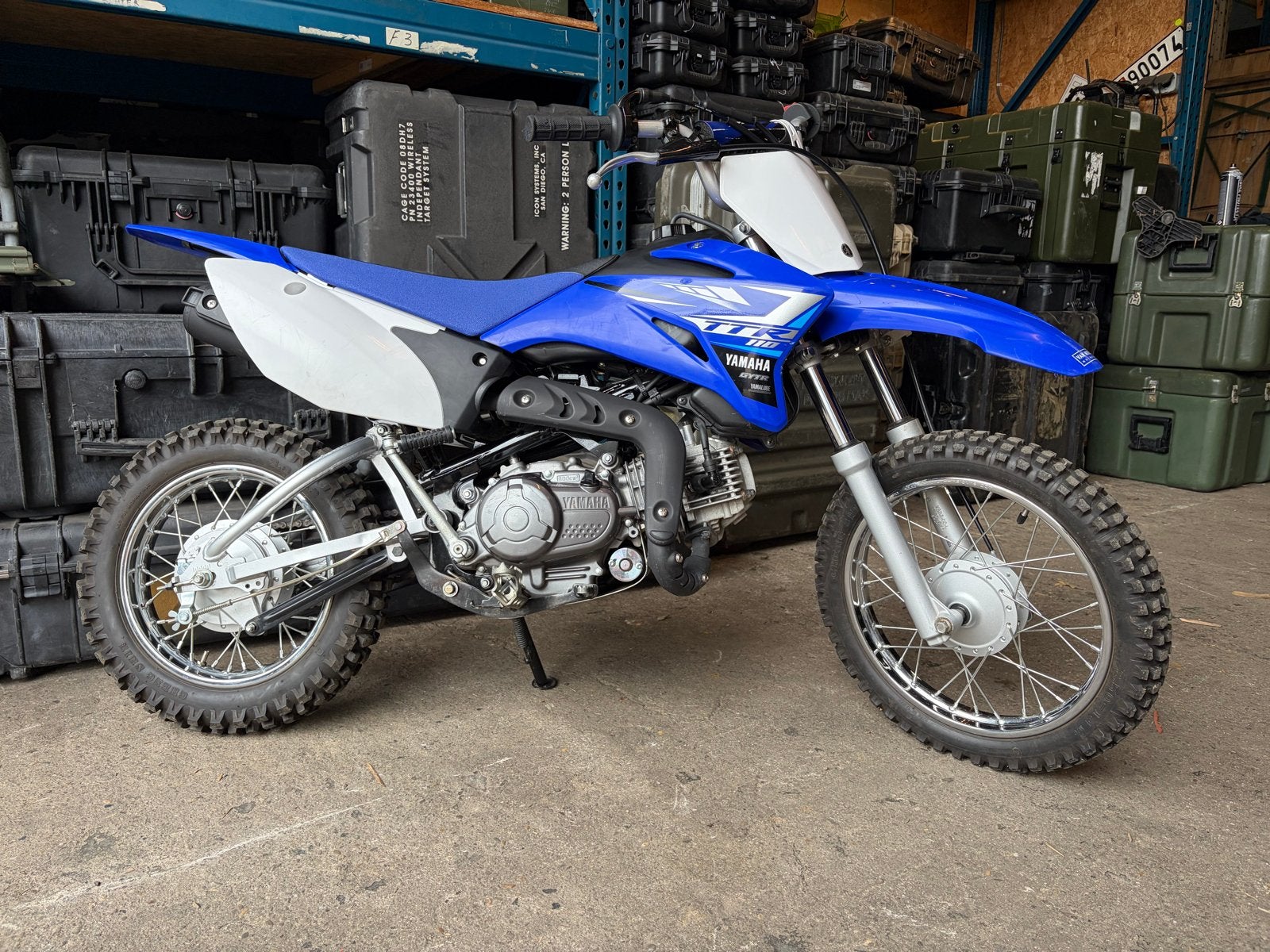 Yamaha TTR 110 uit 2019 - Zo goed als nieuw!, Crossmotor, 11 kW of minder, Handgeschakeld, 1 cilinder