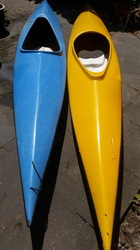 Tour 400 kajak, twee stuks, Watersport en Boten, Ophalen, Gebruikt, 1-persoons
