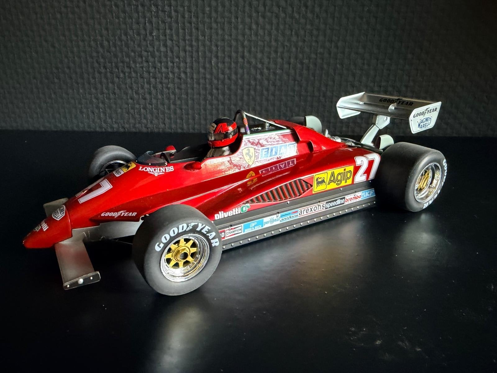 Ferrari 126 C2 Formule 1 Modelauto 1:18, Ophalen of Verzenden, Zo goed als nieuw, Auto, Overige merken