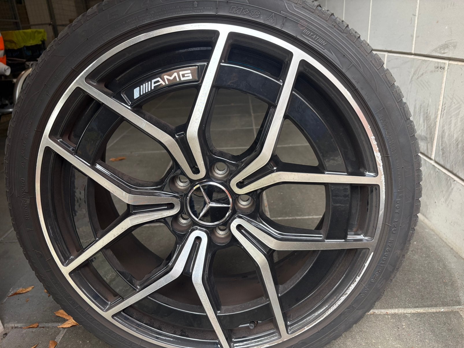 Mercedes velgen 19Inch, Ophalen, 19 inch, 225 mm, Zomerbanden