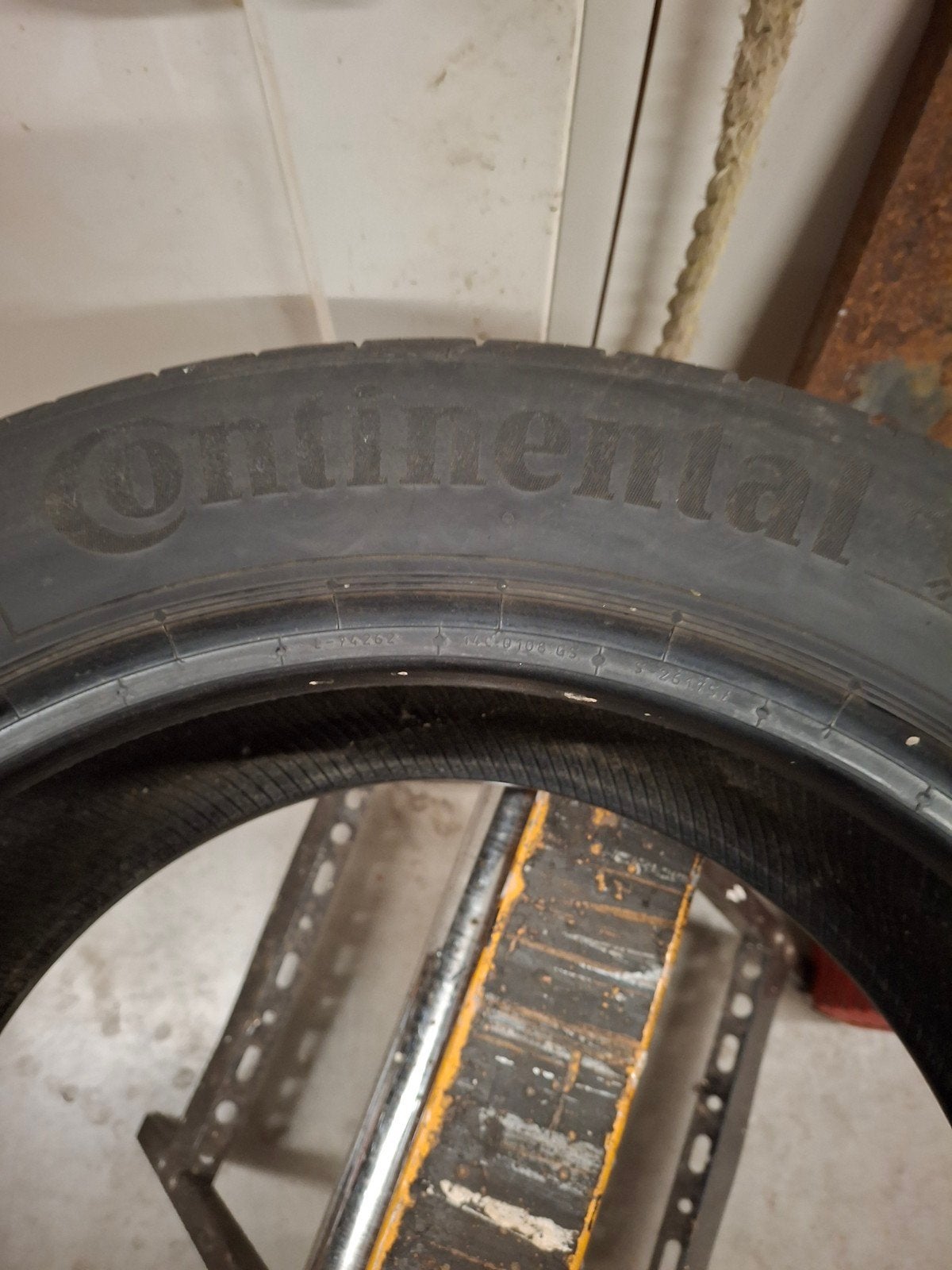 Continental EcoContact 6 Zomerband 215/55 R17, Ophalen of Verzenden, Gebruikt