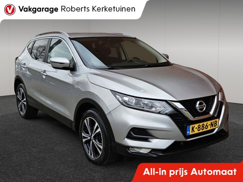 Nissan QASHQAI 1.3 DIG-T N-Connecta 160PK Automaat Navigatie, Auto's, 12 maanden, Stof, Gebruikt, Euro 6