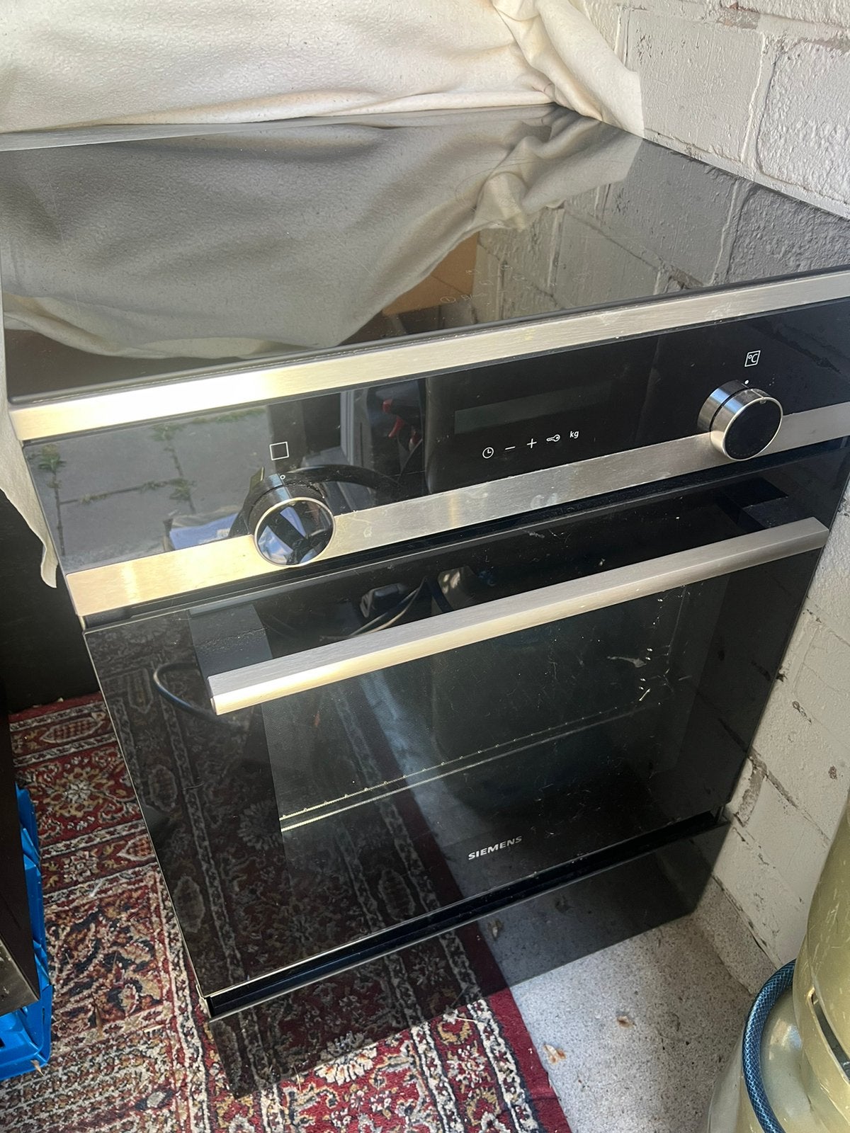 Siemens HL9S5E040U - Elektrisch fornuis - Inductie - Oven, Ophalen, Zo goed als nieuw