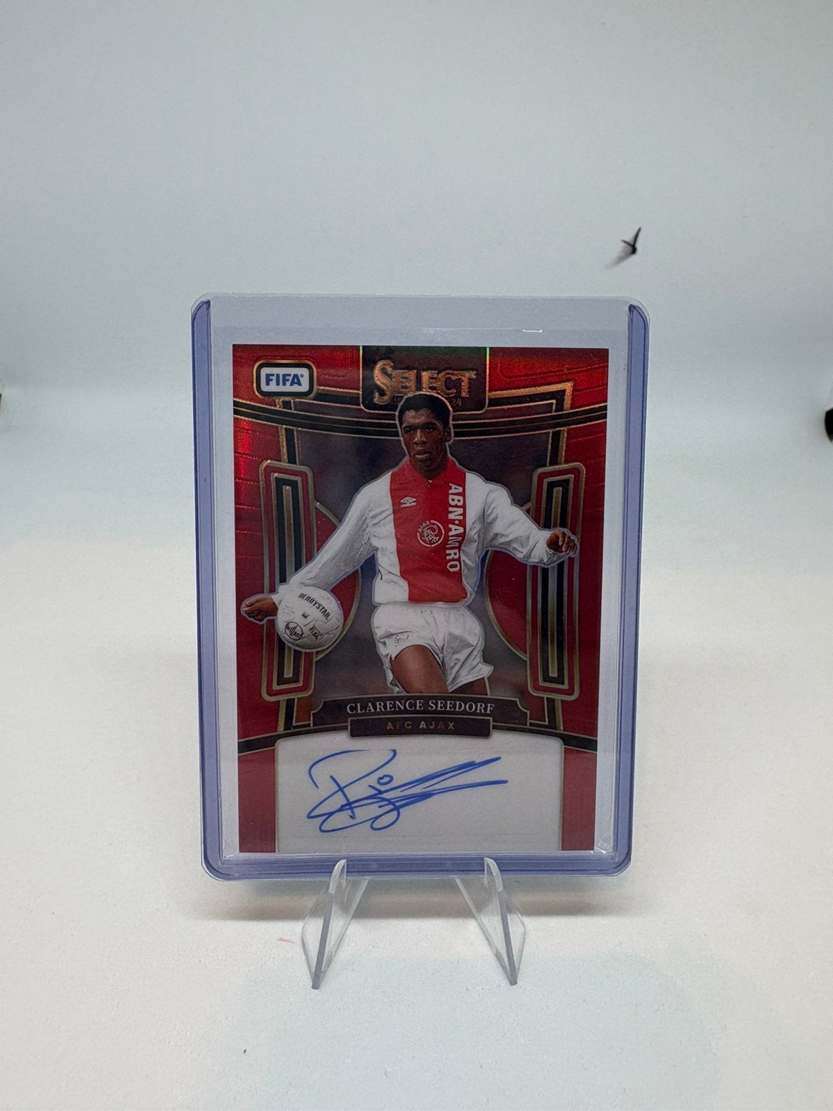 Panini Select Fifa 2023-24 Clarence Seedorf Ajax Auto Red, Ophalen of Verzenden, Zo goed als nieuw, Plaatje