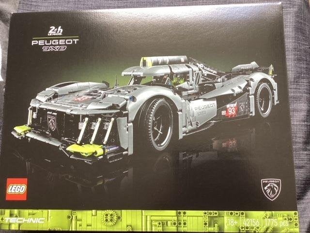 NIEUW Lego Technic Peugeot 9x8 24H LeMans Hypercar (42156), Lego, Nieuw, Ophalen of Verzenden, Technic