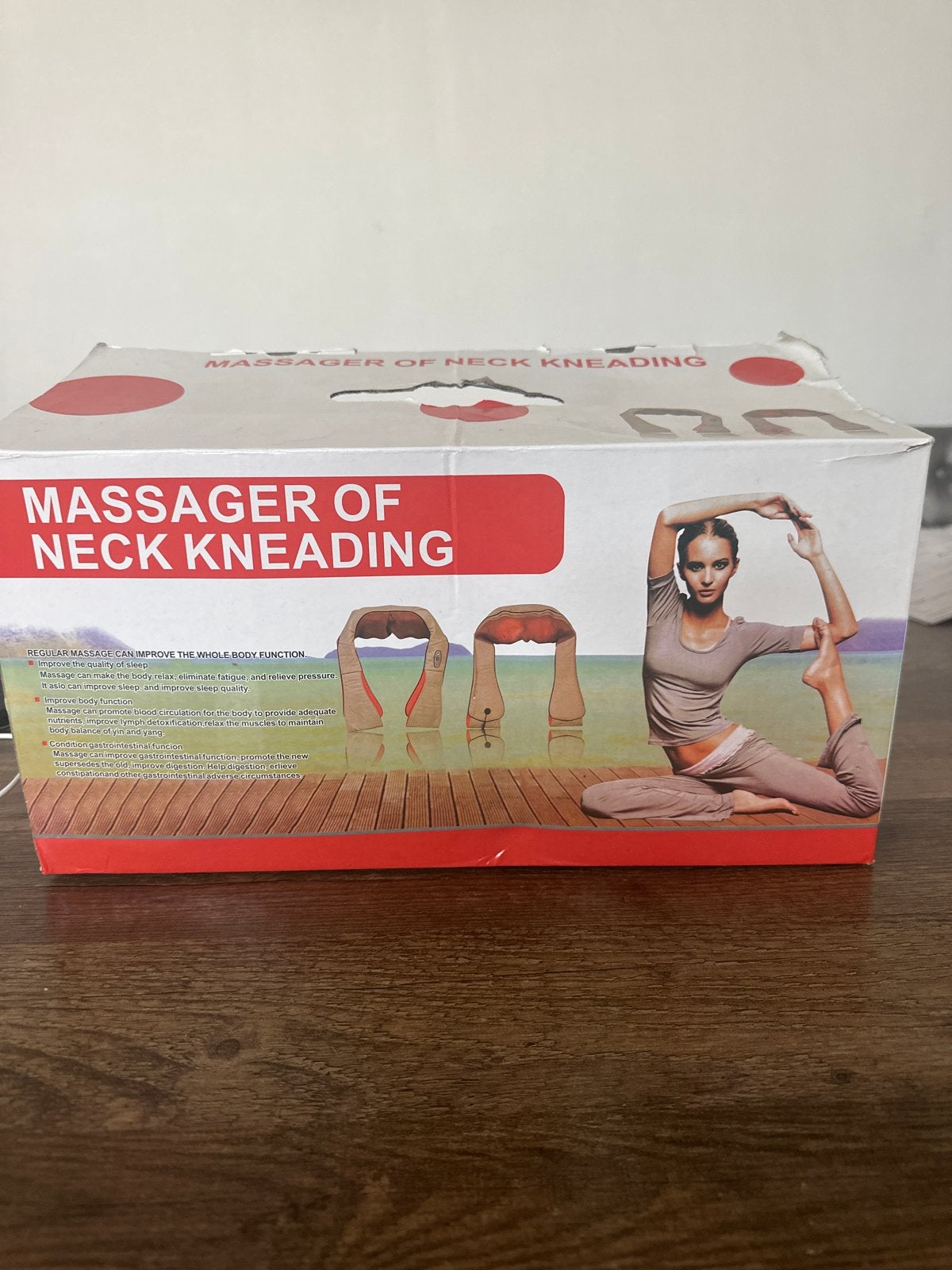 Nek- en Rugmassageband met Warmtefunctie, Ophalen of Verzenden, Nieuw, Apparaat