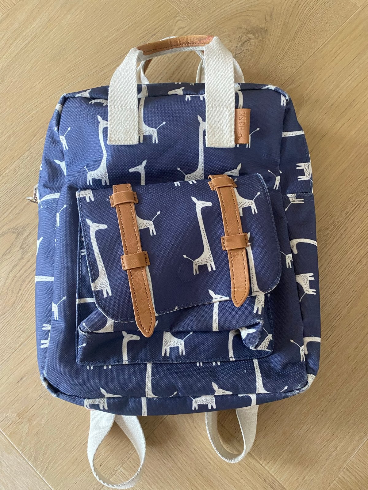 Fresk kleuter rugzak (groep 1-3) - Giraffe print, Ophalen, Zo goed als nieuw