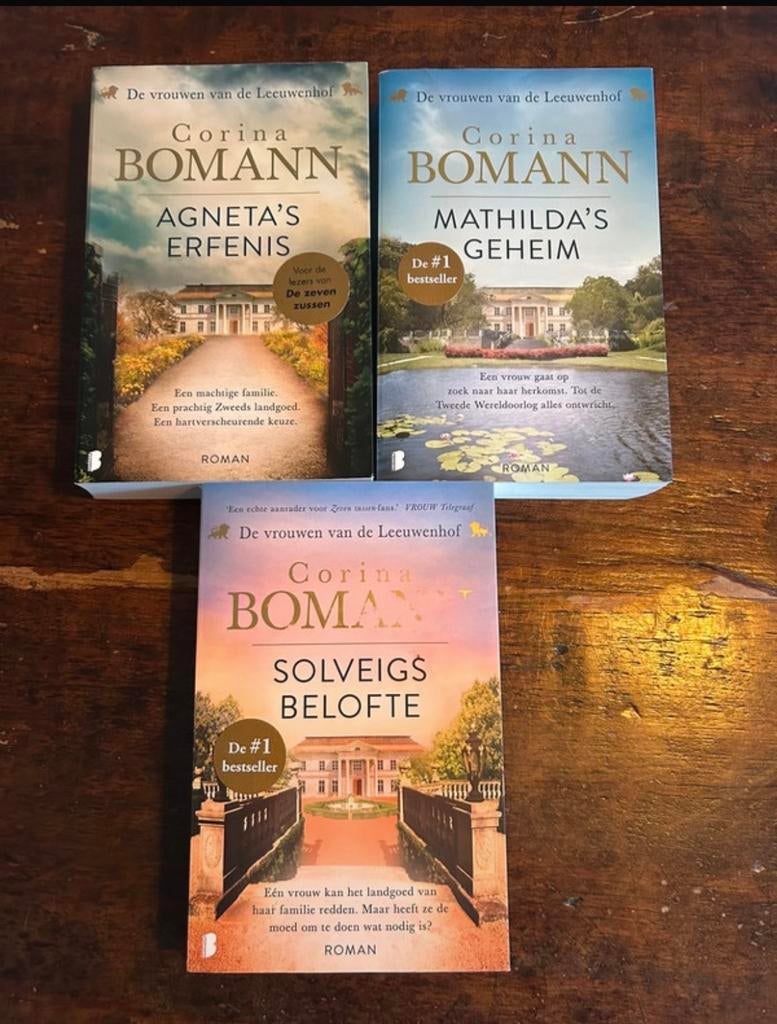 Corina Bomann - De vrouwen van de Leeuwenhof trilogie, Boeken, Romans, Zo goed als nieuw, Europa overig, Ophalen of Verzenden