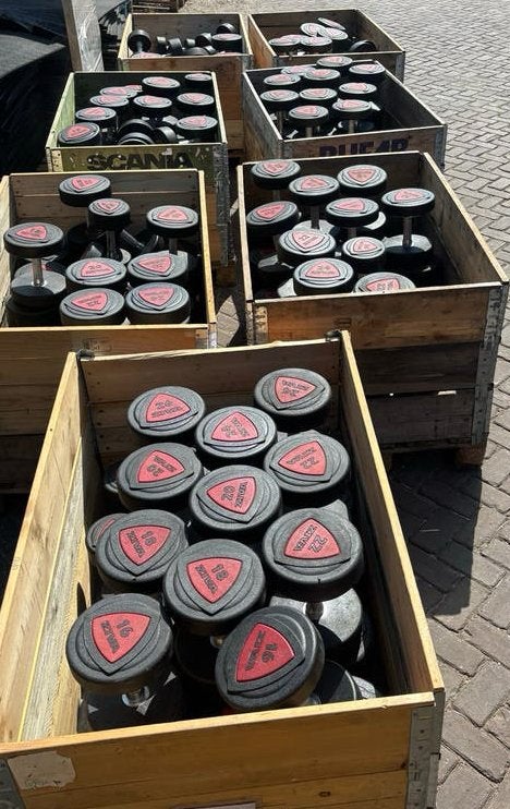 Ziva PU Dumbbells (opgeknapt) - Diverse sets beschikbaar, Sport en Fitness, Ziva, Dumbbell, Gebruikt, Ziva