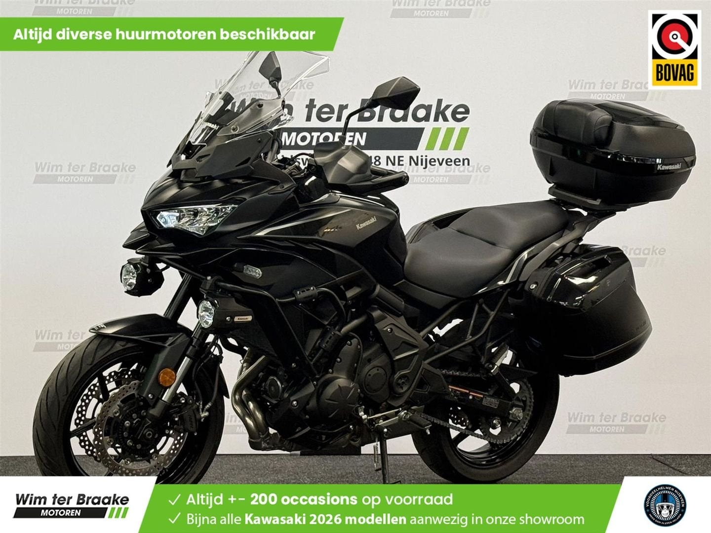 Kawasaki Versys 650 ABS Grand Tourer (bj 2024) 6,570 km, 2 cilinders, Bedrijf, Onbekend, KAWASAKI