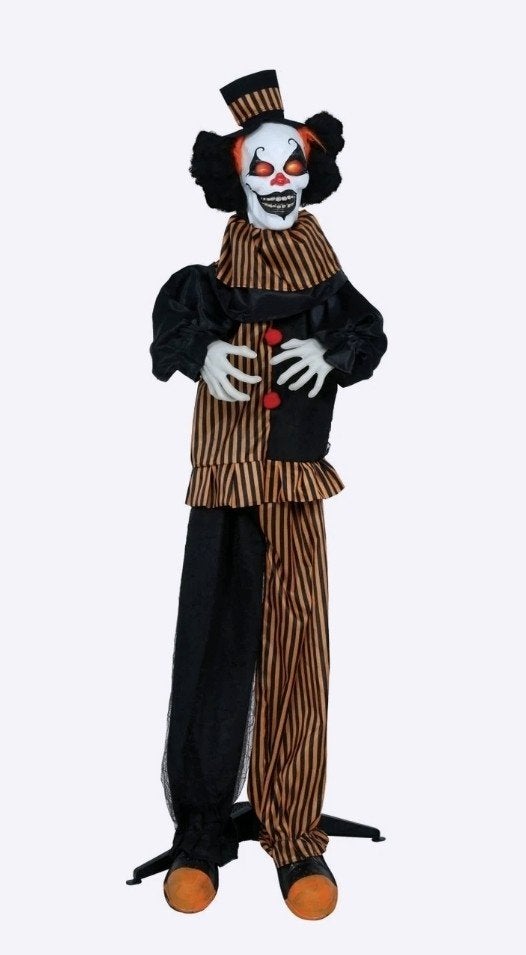 fiestas guirca staande clown animatronic, Hobby en Vrije tijd, Feestartikelen, Ophalen of Verzenden, Nieuw, Versiering, Halloween of Griezel
