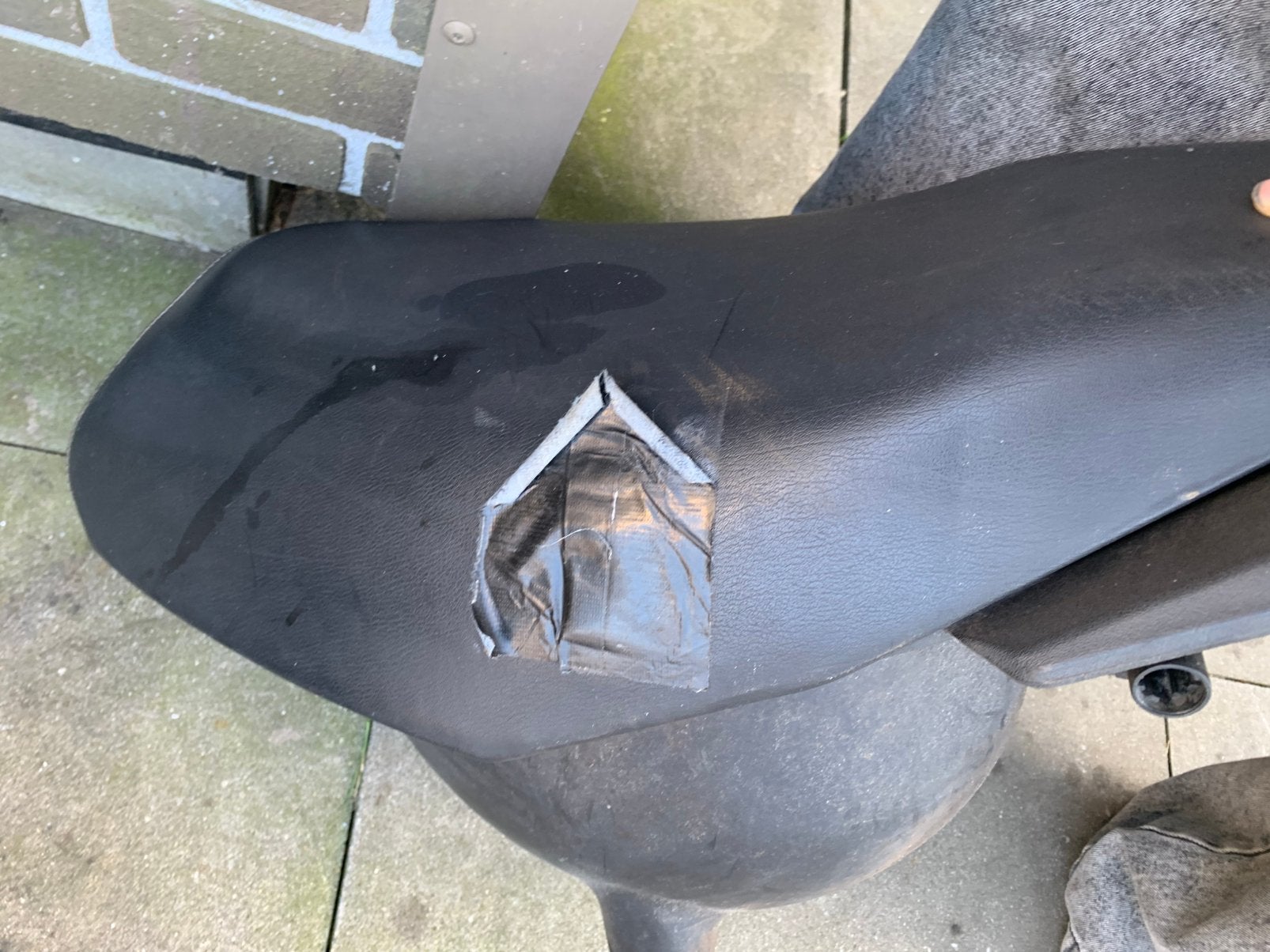 Malaguti phantom f12 r buddy en buddybak, Ophalen