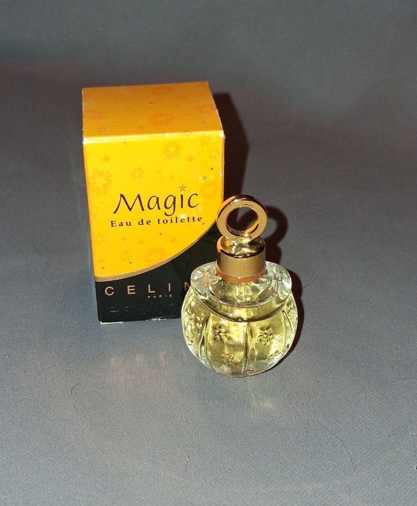 Volle parfum mini - Celine Magic edt + doosje, Ophalen of Verzenden, Zo goed als nieuw, Miniatuur, Gevuld