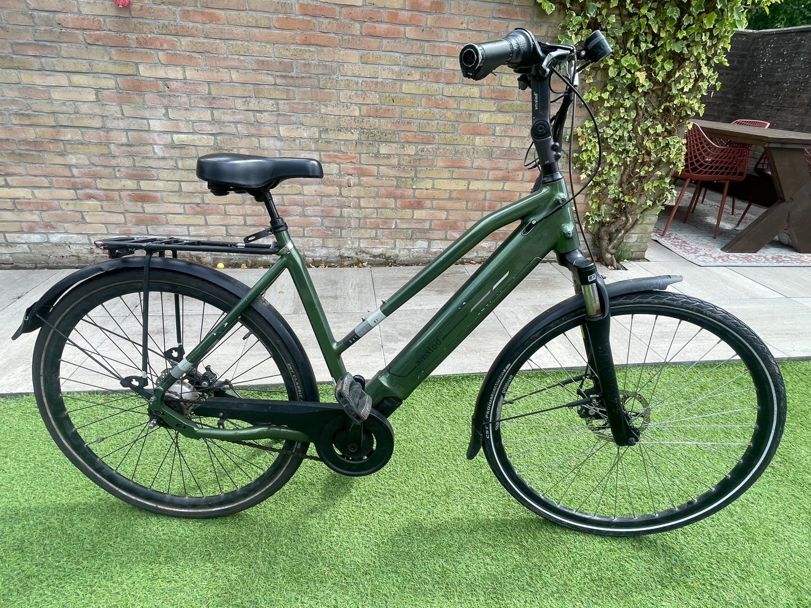 Mooie Amslod E-bike dames/tourfiets koopje!, Fietsen en Brommers, Overige merken, Gebruikt, Ophalen of Verzenden, 51 tot 55 cm