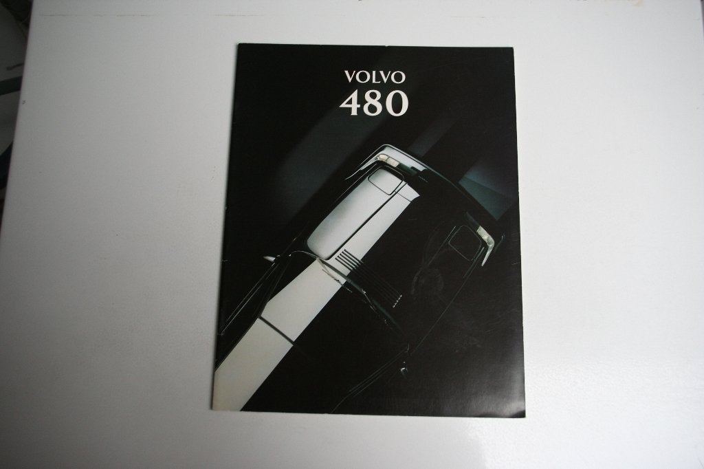 Folder Volvo 480 brochure 2-1994 (31), Boeken, Ophalen of Verzenden, Nieuw, Volvo