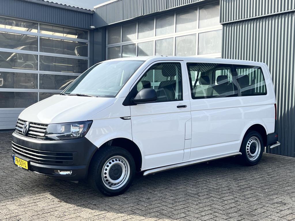 Volkswagen Transporter Kombi 2.0 TDI L1H1 BTW EN BPM VRIJ! E, Auto's, Stof, Gebruikt, 150 pk, 255 €/maand