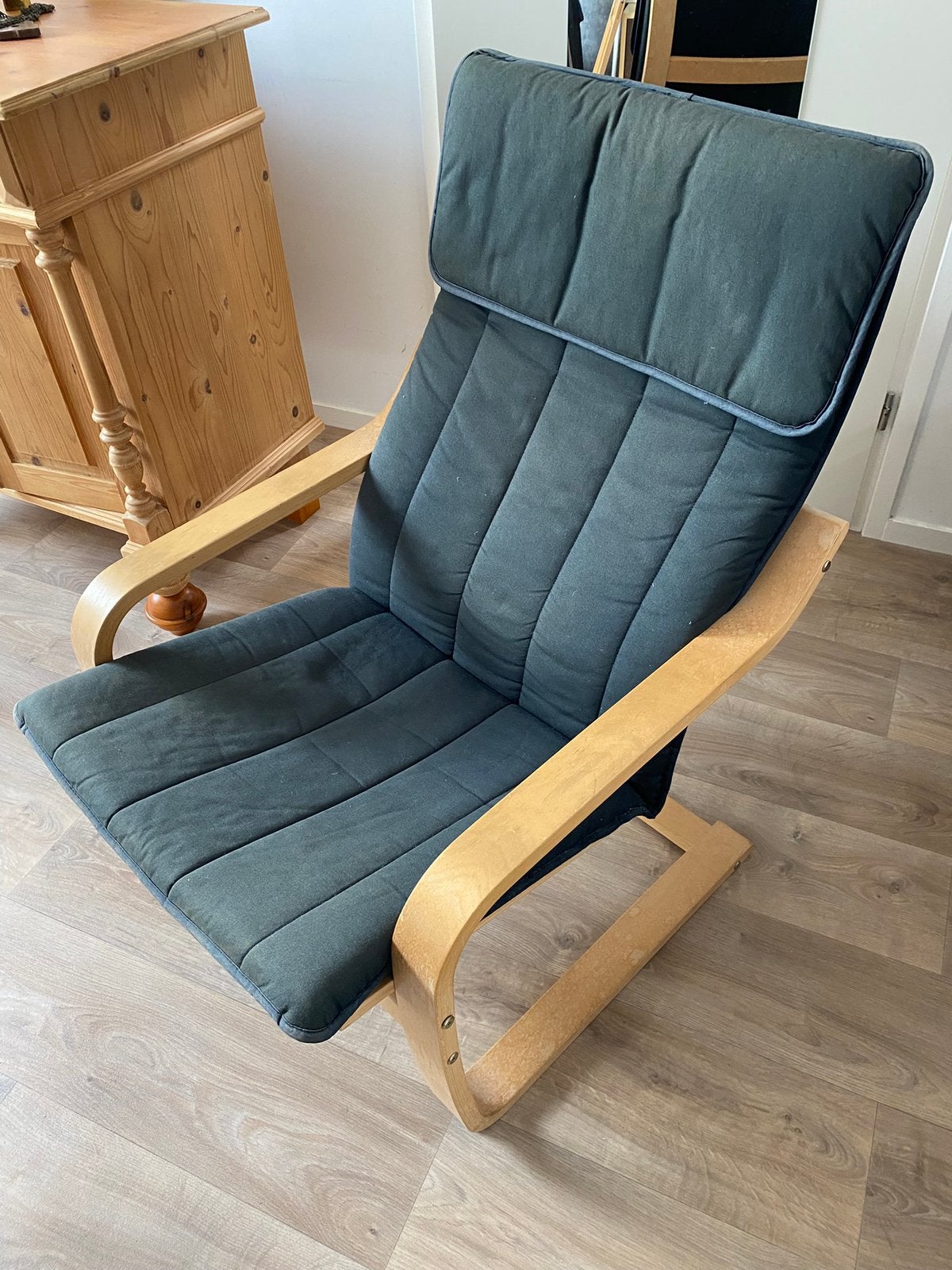 Ikea fauteuil, Huis en Inrichting, Fauteuils, Ophalen, Gebruikt, 75 tot 100 cm, Stof