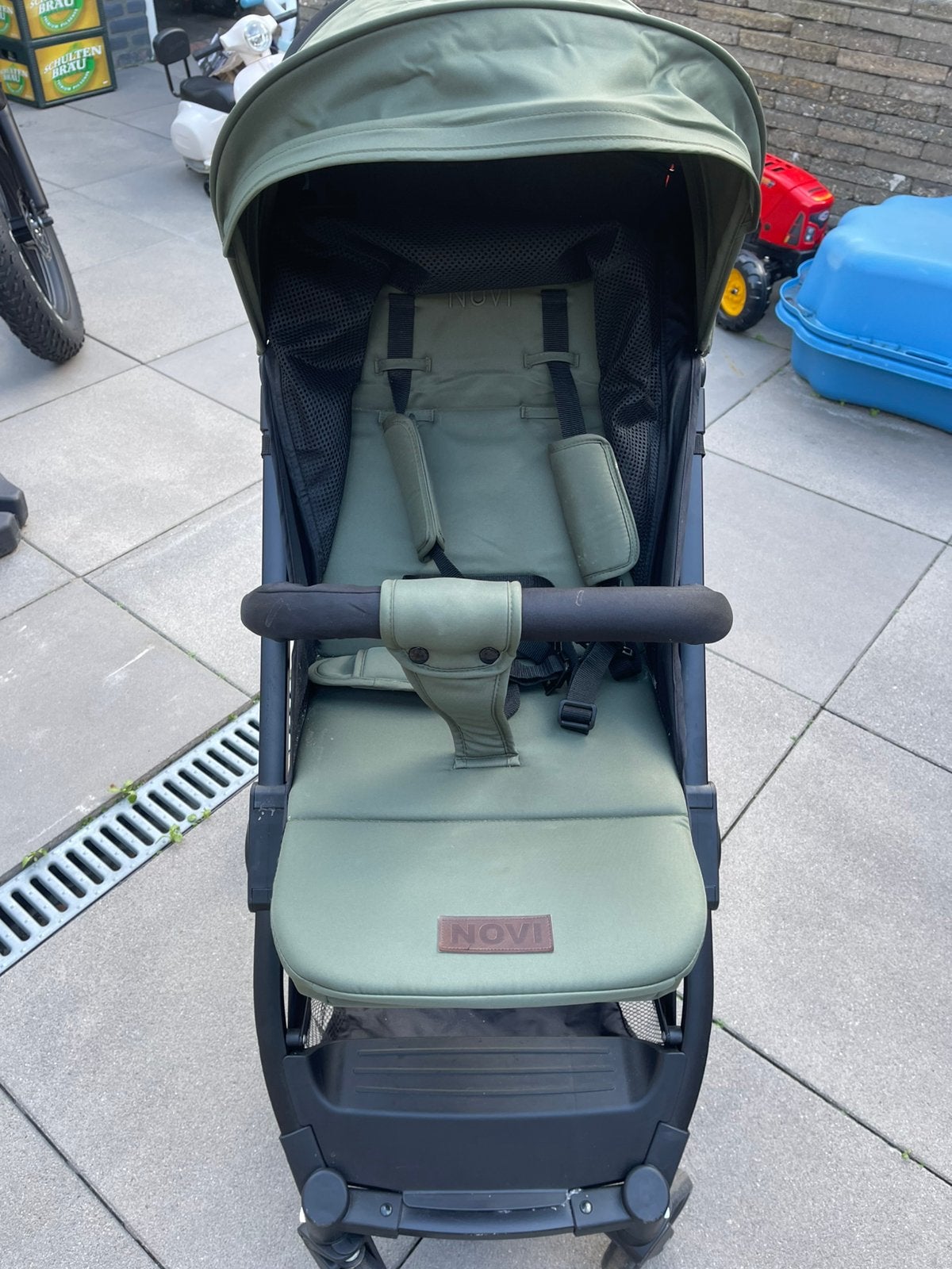 Novi buggy, Ophalen, Zo goed als nieuw