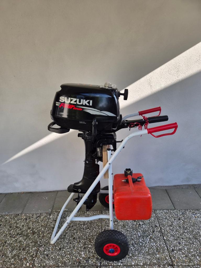 4pk suzuki, Watersport en Boten, Buiten- en Binnenboordmotoren, Ophalen of Verzenden, Gebruikt, Benzine, Minder dan 5 pk