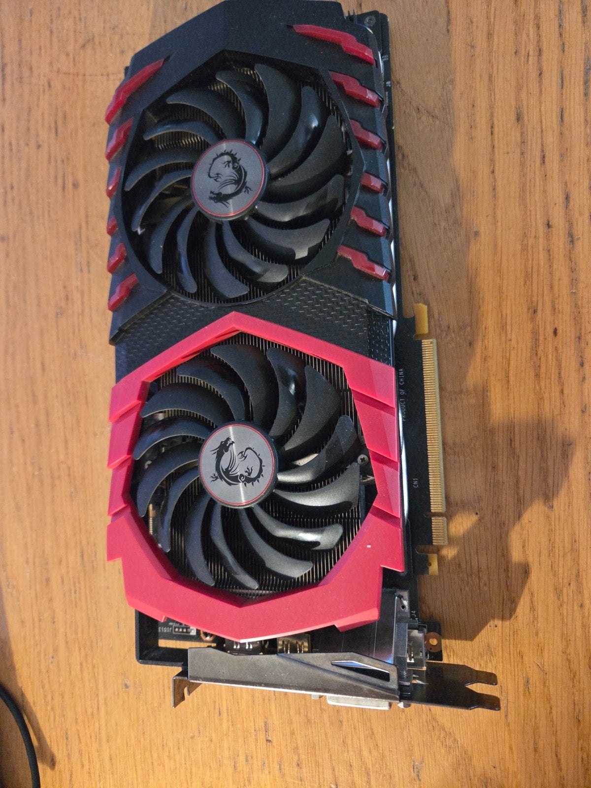 MSI GeForce GTX 1080 Gaming X 8G Videokaart, Computers en Software, Videokaarten, PCI-Express 3, Gebruikt, HDMI, Ophalen of Verzenden