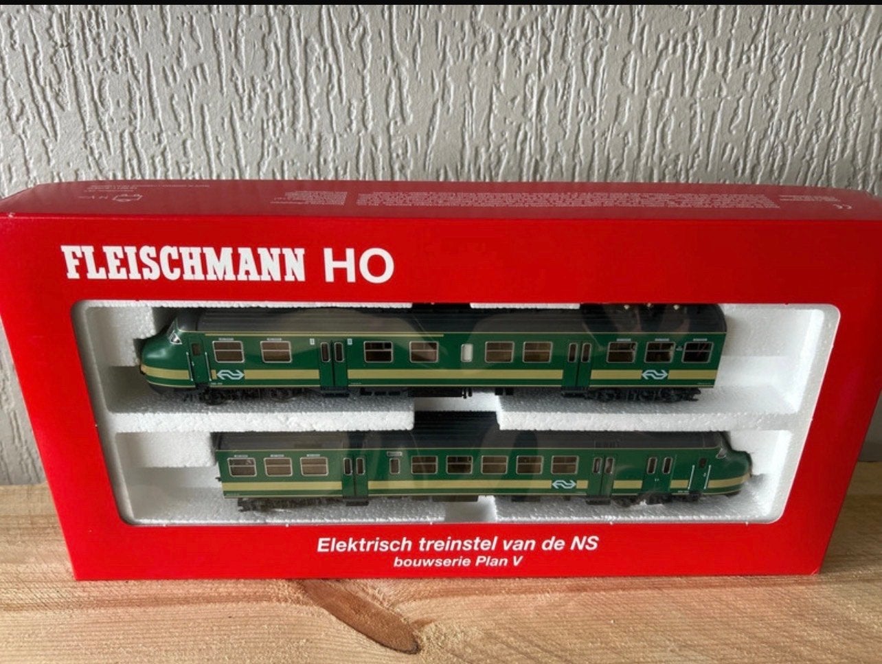 Fleischmann HO Elektrisch treinstel NS 824472 Plan V, Hobby en Vrije tijd, Modeltreinen | H0, Treinset, Gelijkstroom, Verzenden