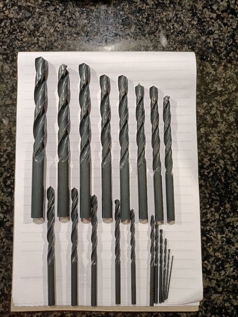Nieuwe boren set 19 stuks, 1 t/m 10mm voor metaal., Ophalen of Verzenden, Nieuw, Overige typen