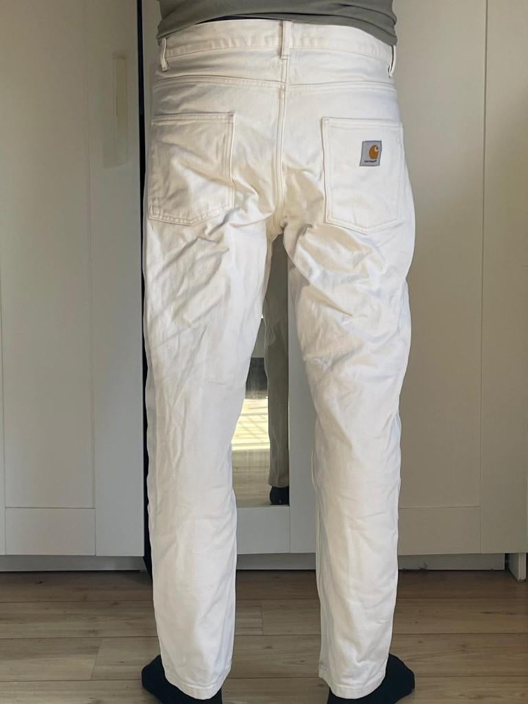Carharrt spijkerbroek jeans, Ophalen, Carrhart, Maat 48/50 (M), Wit