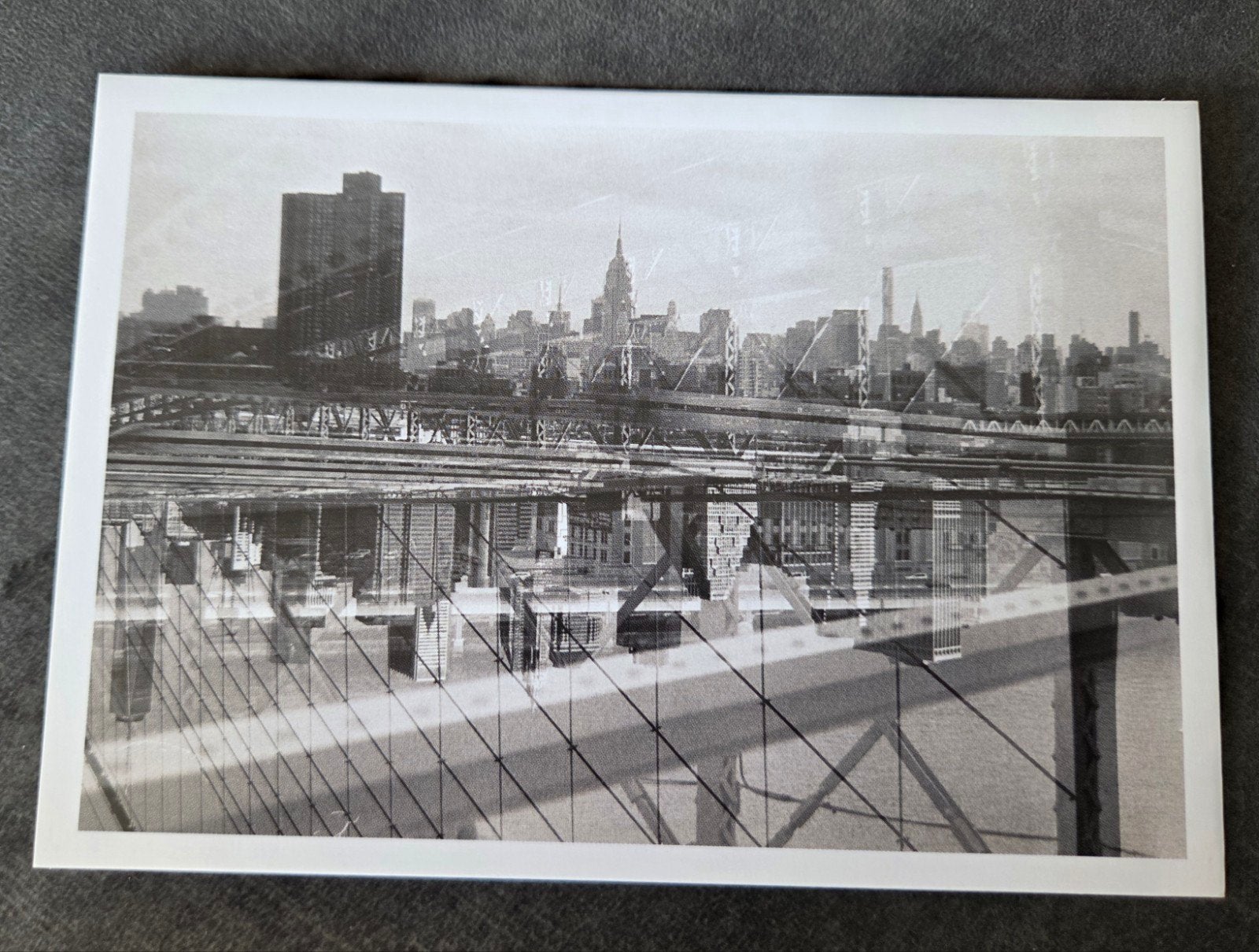 New York Skyline Zwart-Wit, Verzamelen, Verzenden, 1980 tot heden, Ongelopen, Buiten Europa