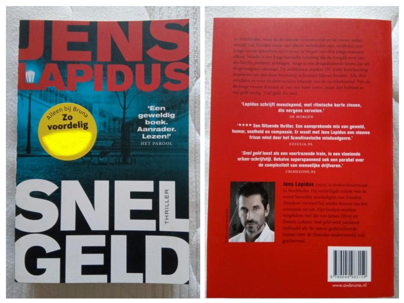 Jens Lapidus - Snel geld., Ophalen of Verzenden, Zo goed als nieuw, Jens Lapidus