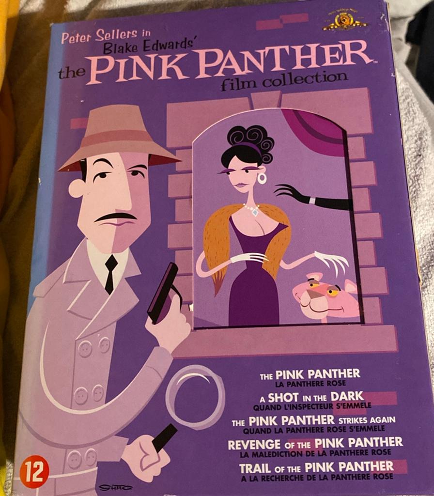 The Pink Panter dvd box ( Peter Sellers), Alle leeftijden, Ophalen of Verzenden, Zo goed als nieuw