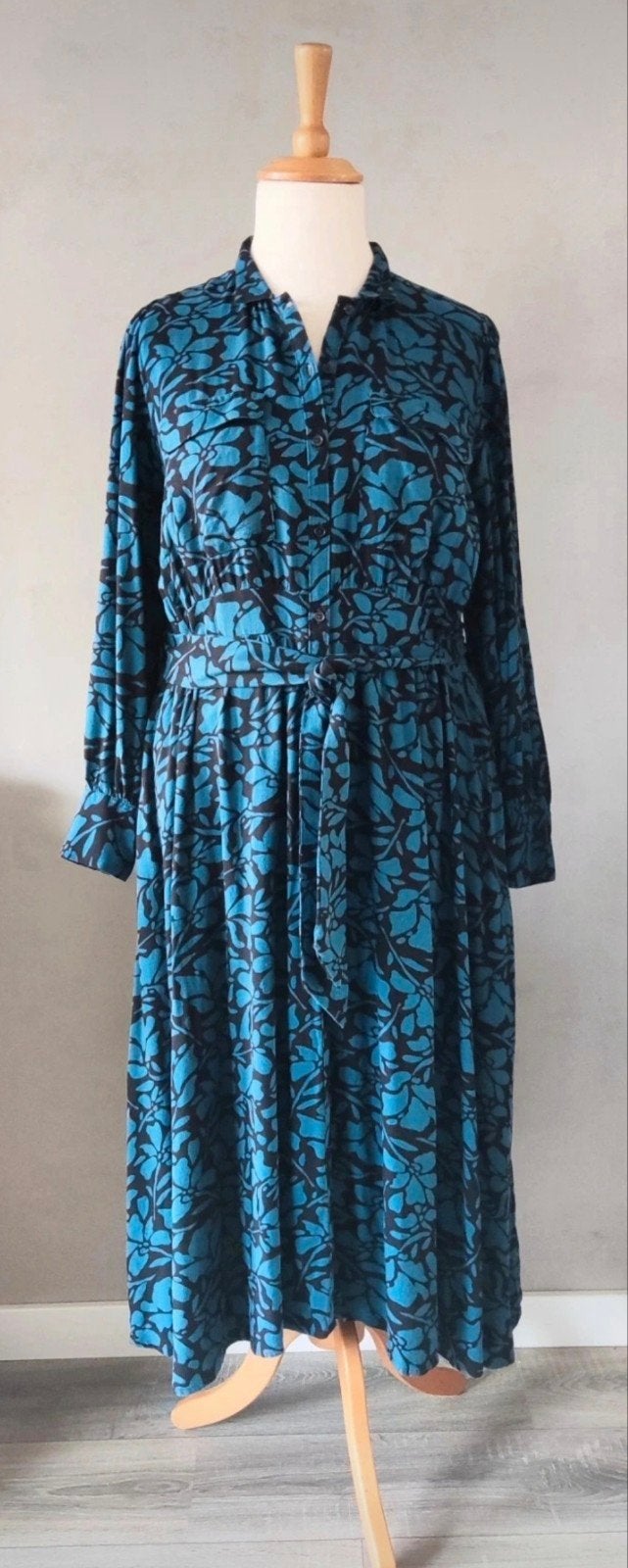 Miljuschka by Wehkamp wijde jurk maat 42, Kleding | Dames, Maat 42/44 (L), Ophalen of Verzenden, Gedragen, Onder de knie