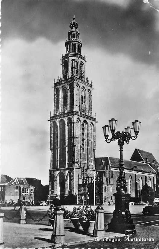 300-284-035 Groningen Martinitoren, Verzenden, Voor 1920, Groningen