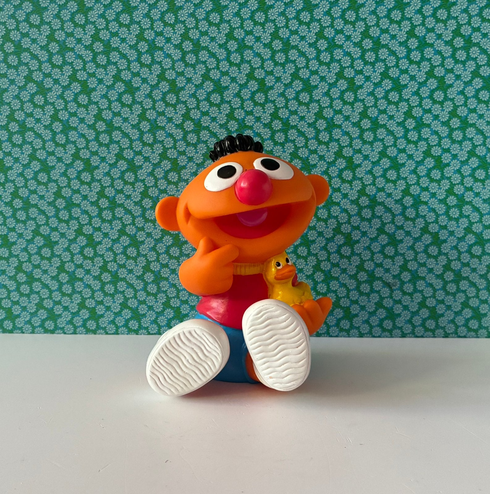Vintage 1995 Piep figuur Sesamstraat ; Ernie, Verzamelen, Gebruikt, Actiefiguur of Pop, Nvt, Nvt