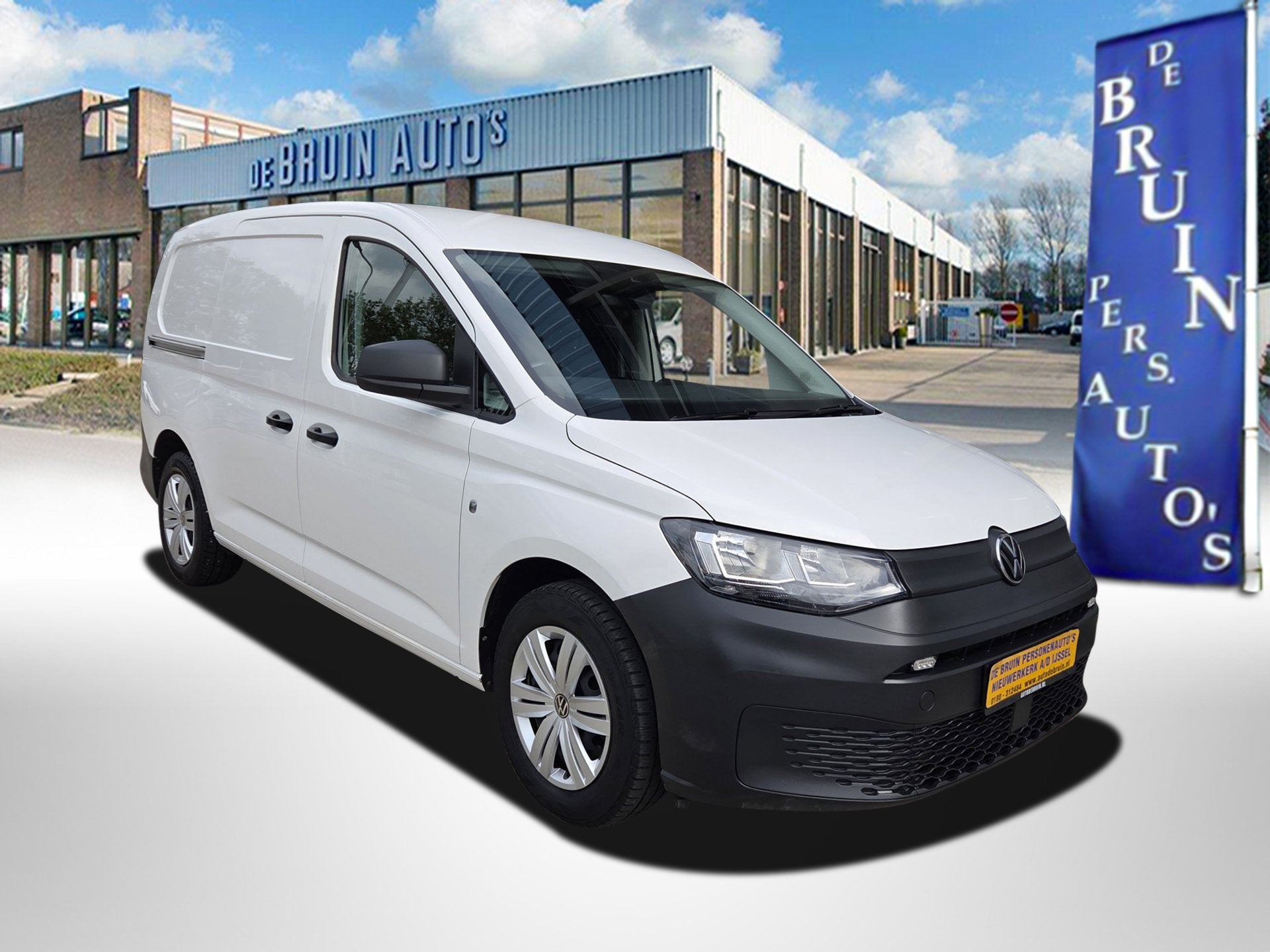 Volkswagen Caddy Cargo Maxi RHD 2.0 TDI 122Pk Automaat Comfo, Auto's, Dealer onderhouden, Stof, Gebruikt, 4 cilinders