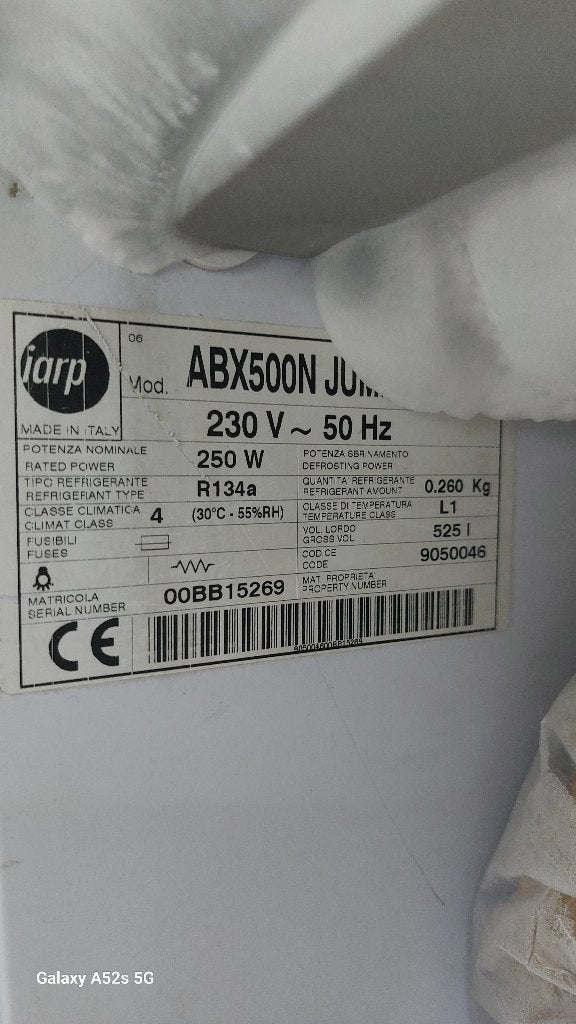 Foto 5 van iarp horeca koelkast en vriezer 500 liter