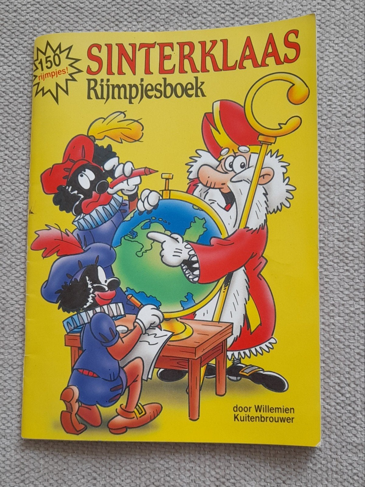 oud rijmpjesboekje sinterklaas en zwarte piet, Boeken, Ophalen of Verzenden, Gelezen, Fictie algemeen