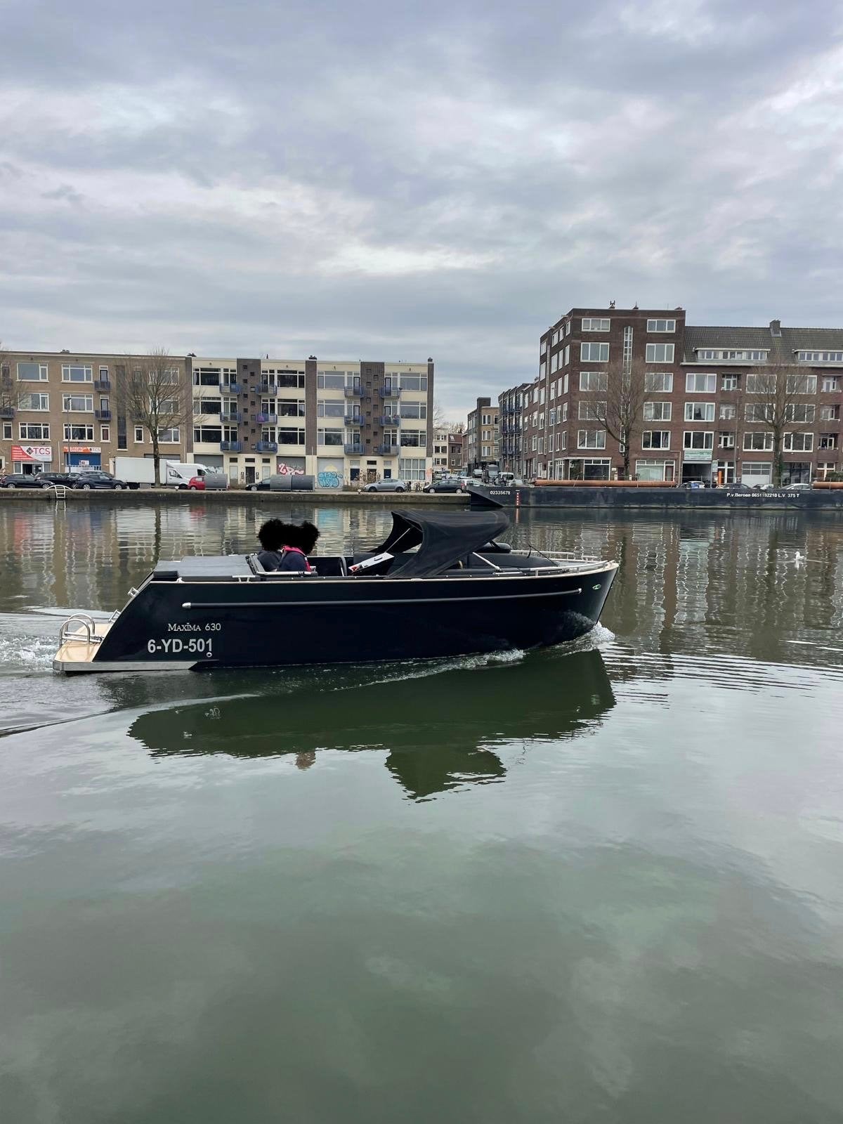 Maxima 630 Tender 40 pk Honda Bj 2020, Ophalen, Tender, Rondzit, Zo goed als nieuw