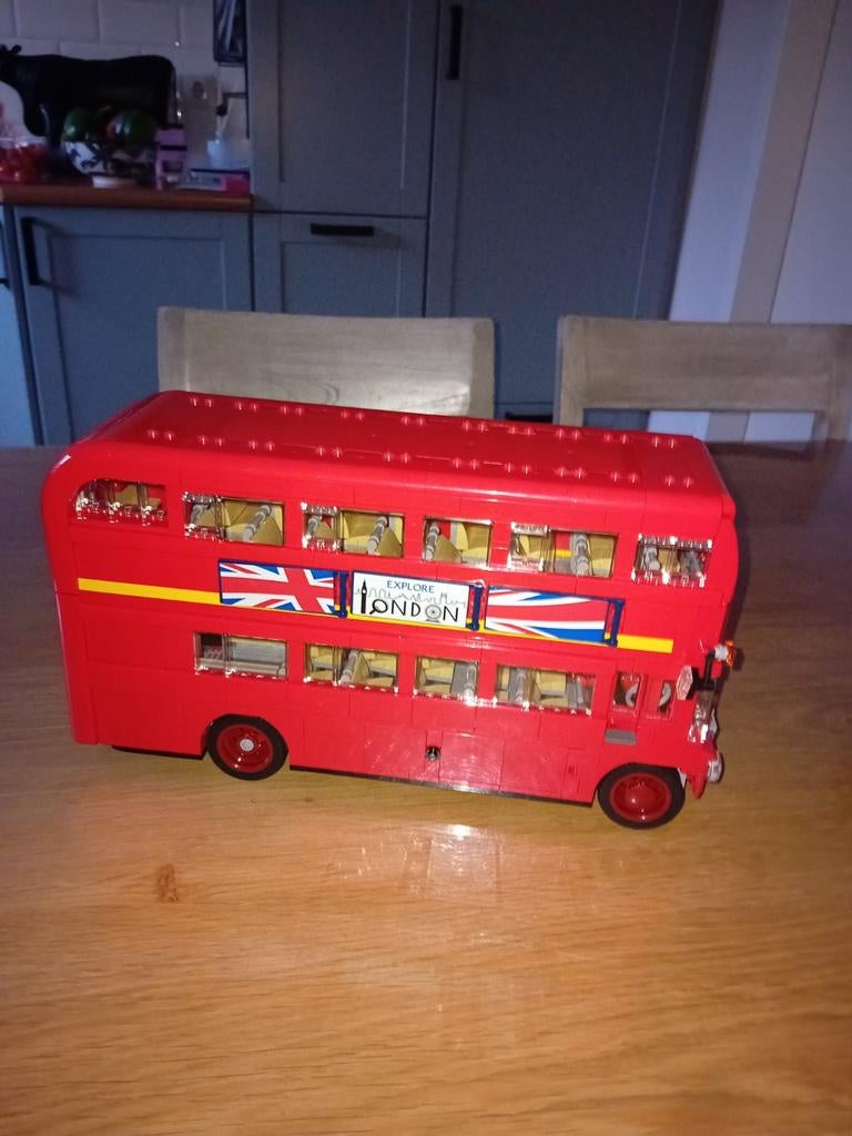 Lego Creator Expert Londense Dubbeldekker Bus, Kinderen en Baby's, Speelgoed | Duplo en Lego, Zo goed als nieuw, Lego, Complete set