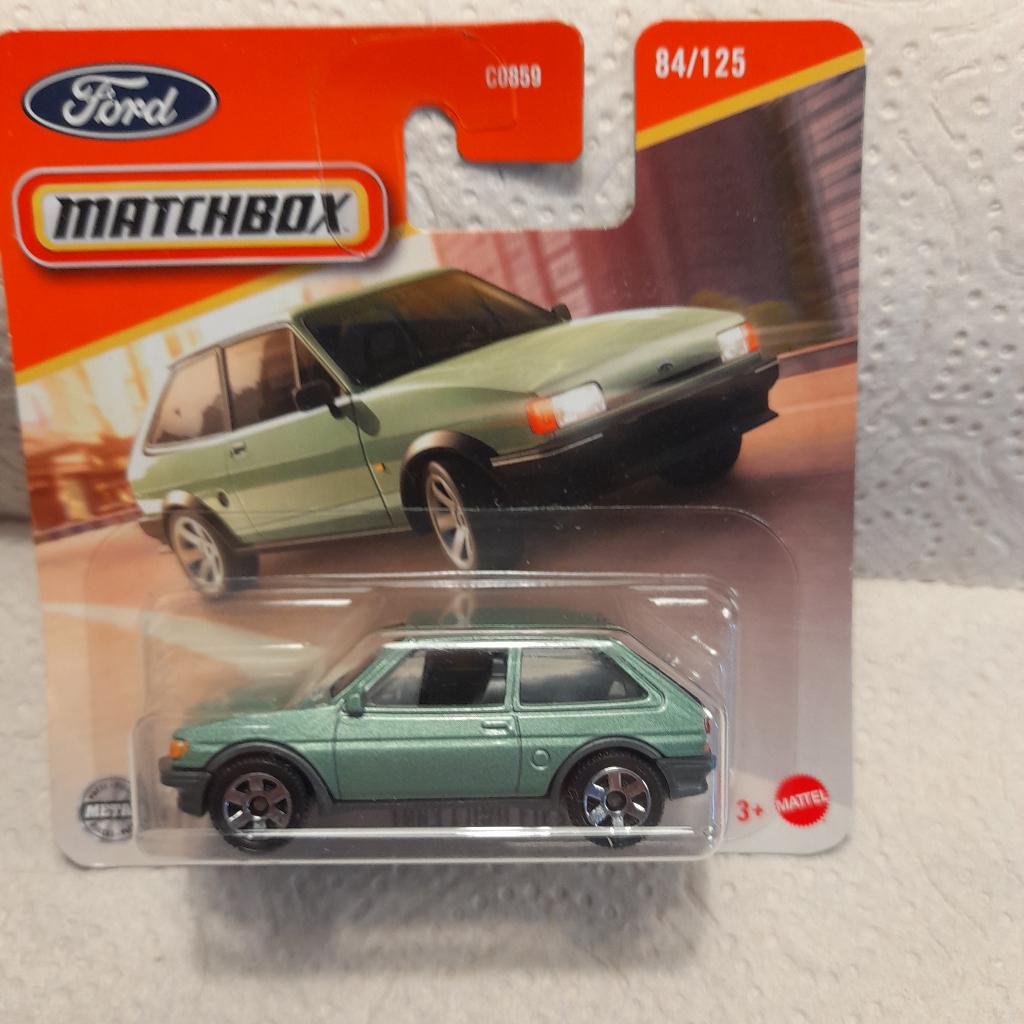 Matchbox Ford Fiesta groen., Ophalen of Verzenden, Nieuw, Auto