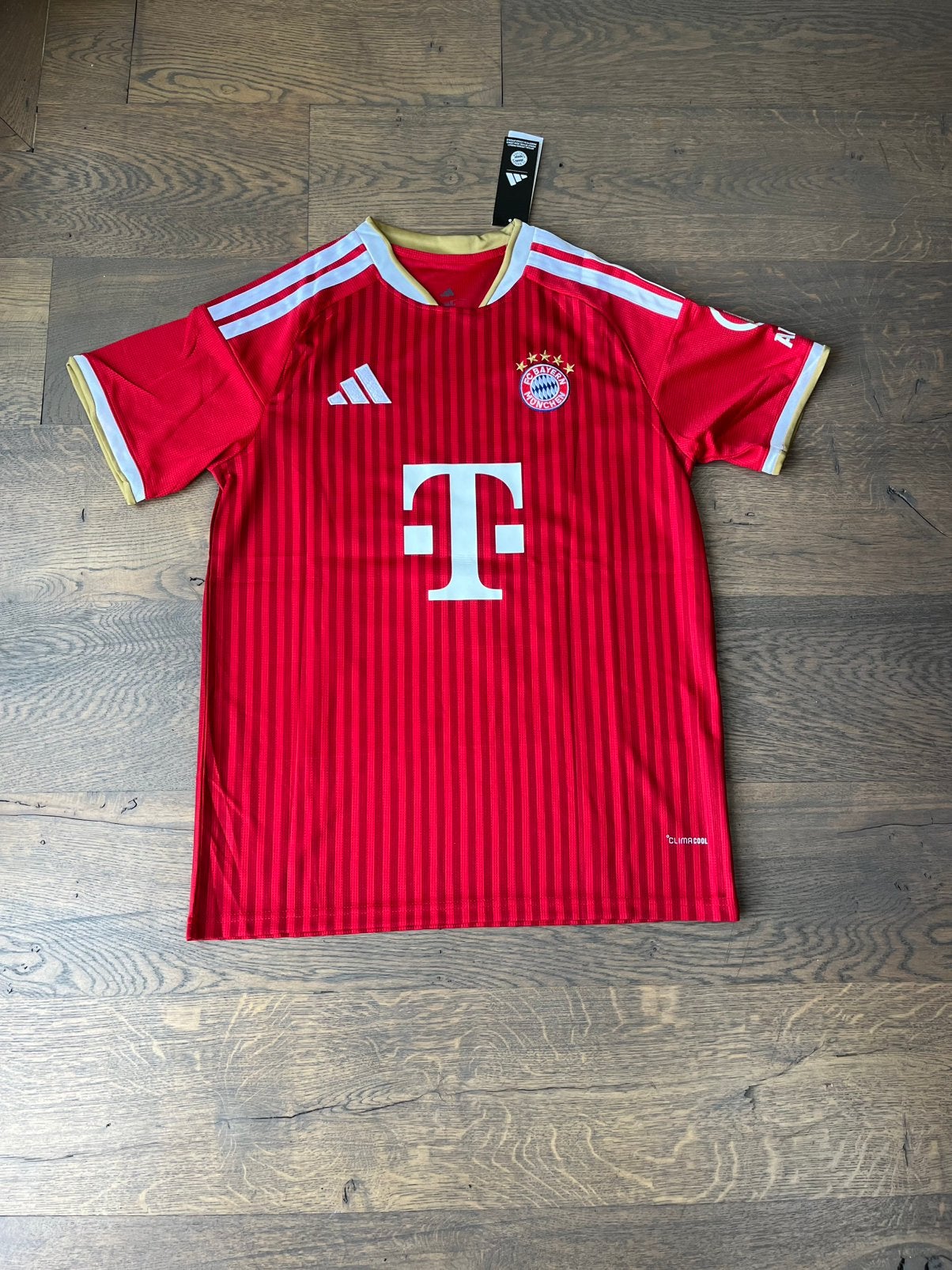 Fc bayern münchen thuisshirt 26/27 saibari L, Maat L, Ophalen of Verzenden, Nieuw, Shirt