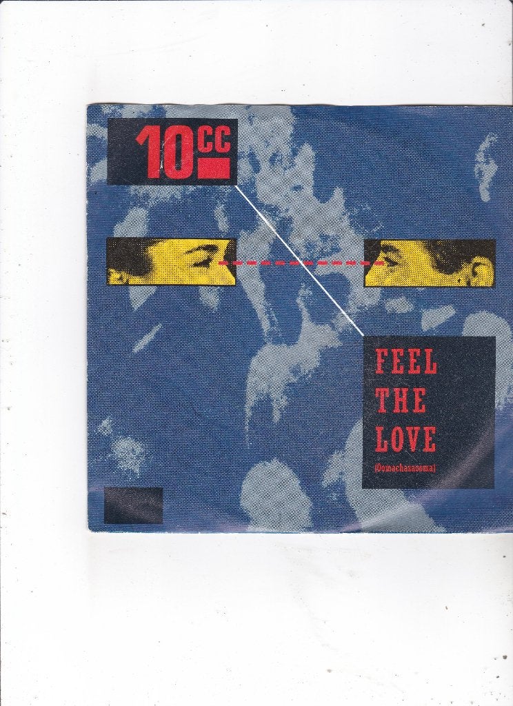 7" Single 10CC - Feel the love, Gebruikt, 7 inch, Single, Dance