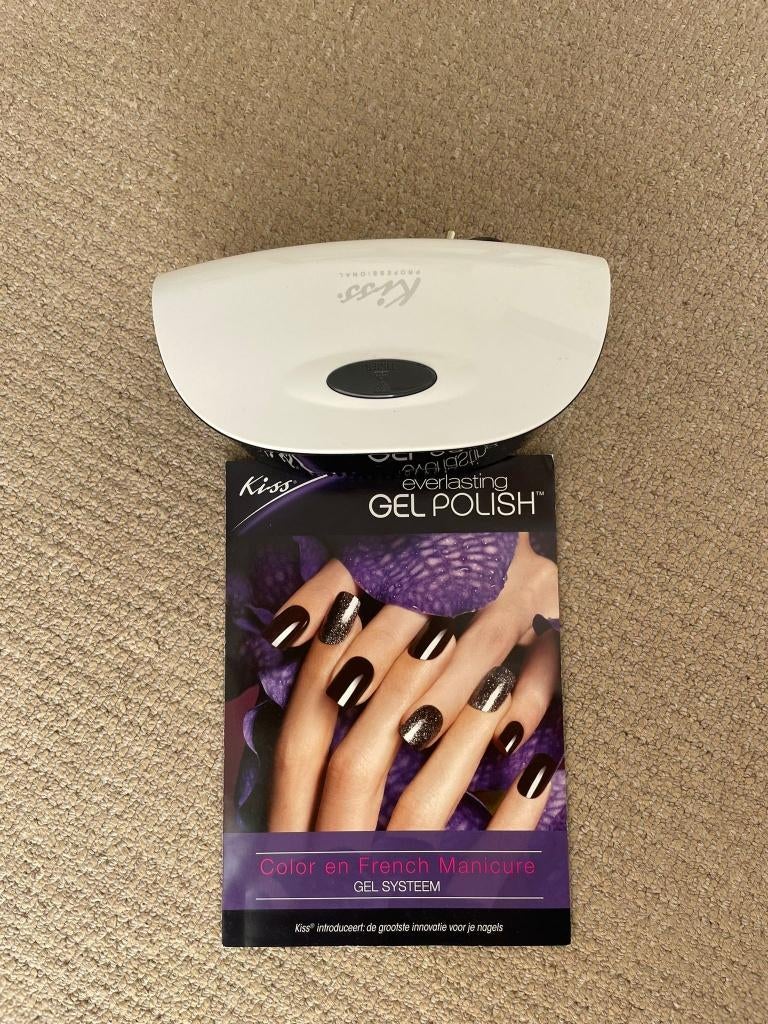 KISS UV Gel nagel lamp., Ophalen, Wit, Zo goed als nieuw, Handen en Nagels